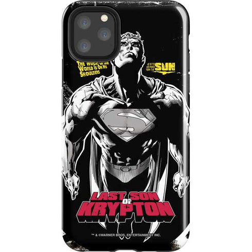 DC Comics Superman Last Son of Krypton iPhone 11 Pro Max Impact Case