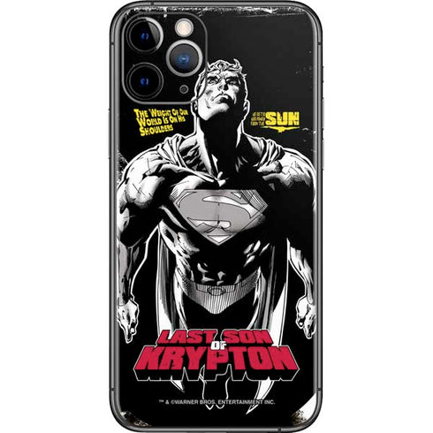 DC Comics Superman Last Son of Krypton iPhone 11 Pro Skin