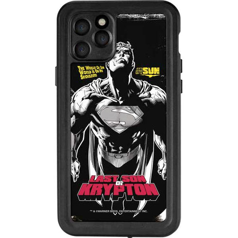DC Comics Superman Last Son of Krypton iPhone 11 Pro Waterproof Case