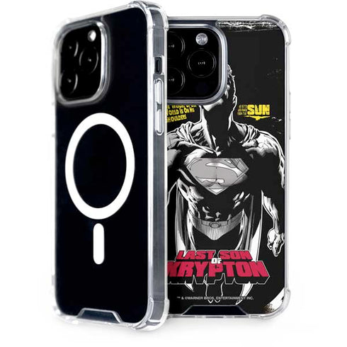 DC Comics Superman Last Son of Krypton iPhone Cases
