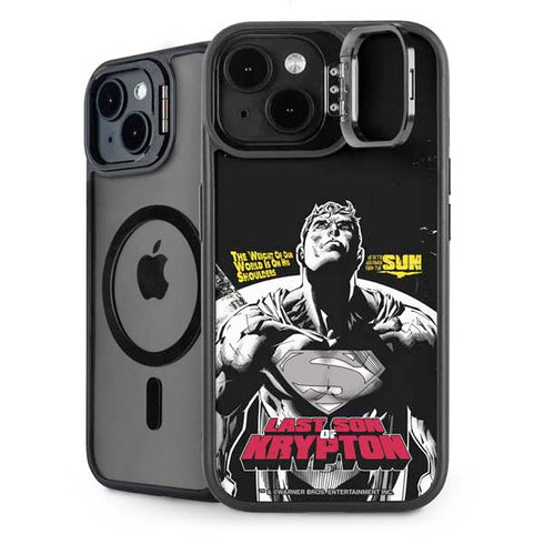 DC Comics Superman Last Son of Krypton iPhone 14 Plus Kickstand Case