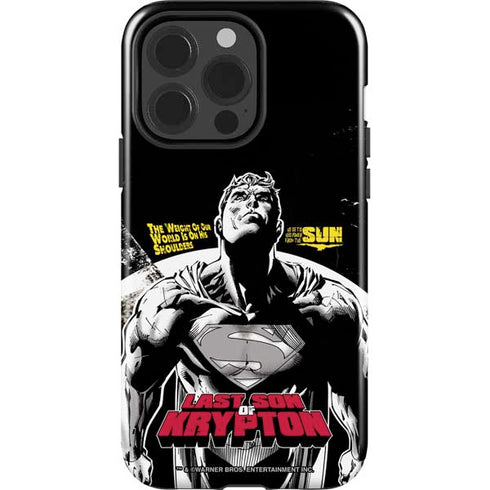 DC Comics Superman Last Son of Krypton iPhone 15 Pro Impact Case