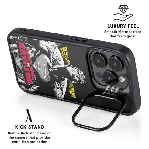 DC Comics Superman Last Son of Krypton iPhone 15 Pro Kickstand Case