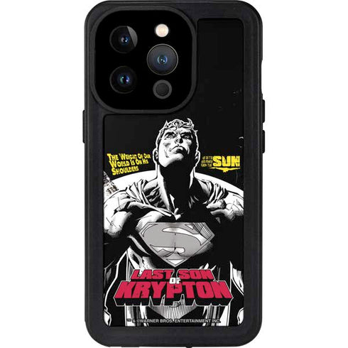 DC Comics Superman Last Son of Krypton iPhone 15 Pro Waterproof Case