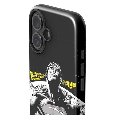 DC Comics Superman Last Son of Krypton iPhone 16 Plus Impact Case