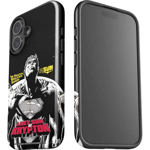 DC Comics Superman Last Son of Krypton iPhone 16 Plus Impact Case