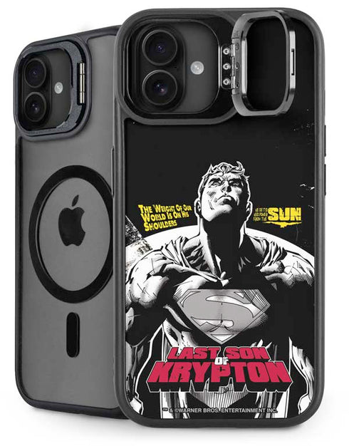 DC Comics Superman Last Son of Krypton iPhone 16 Plus Kickstand Case