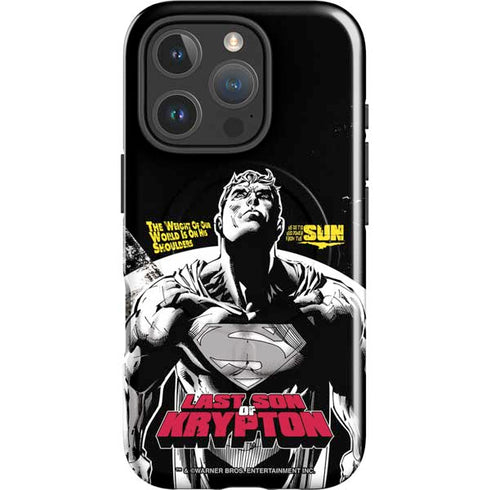 DC Comics Superman Last Son of Krypton iPhone 16 Pro Max Magsafe Impact Case
