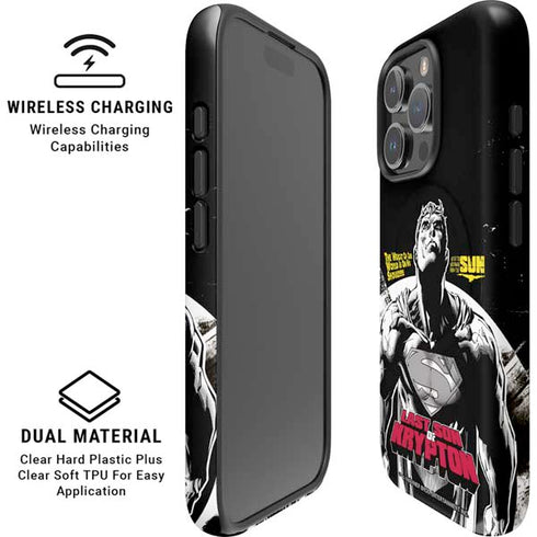 DC Comics Superman Last Son of Krypton iPhone 16 Pro Max Magsafe Impact Case
