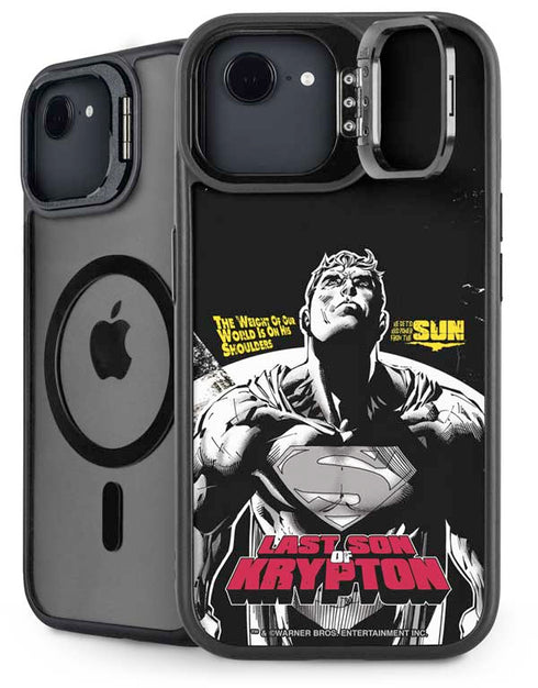 DC Comics Superman Last Son of Krypton iPhone 16e Kickstand Case