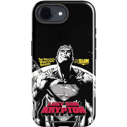 DC Comics Superman Last Son of Krypton iPhone 16e Impact Case