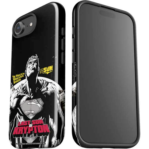 DC Comics Superman Last Son of Krypton iPhone 16e Impact Case