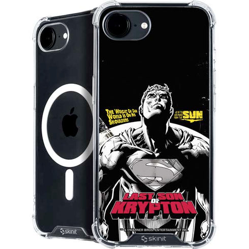 DC Comics Superman Last Son of Krypton iPhone 16e MagSafe Case