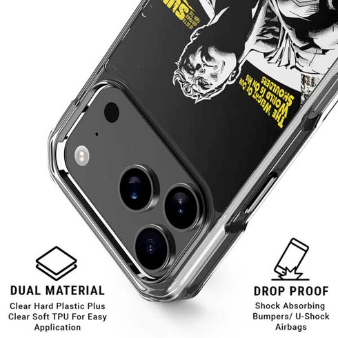 DC Comics Superman Last Son of Krypton iPhone 18 Pro Clear Case
