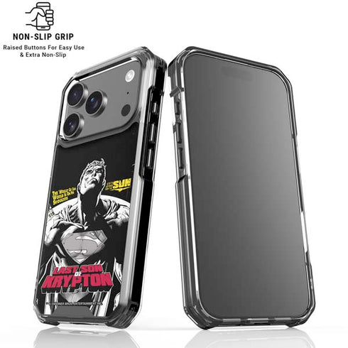 DC Comics Superman Last Son of Krypton iPhone 18 Pro Clear Case