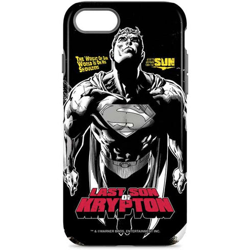 DC Comics Superman Last Son of Krypton iPhone 8 Pro Case