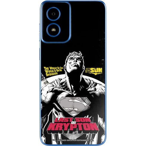 DC Comics Superman Last Son of Krypton Moto G Play 4G (2024) Skin