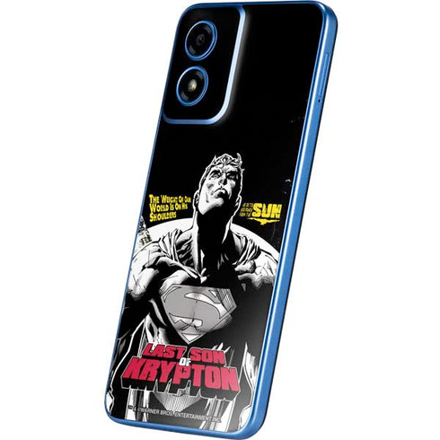 DC Comics Superman Last Son of Krypton Moto G Play 4G (2024) Skin