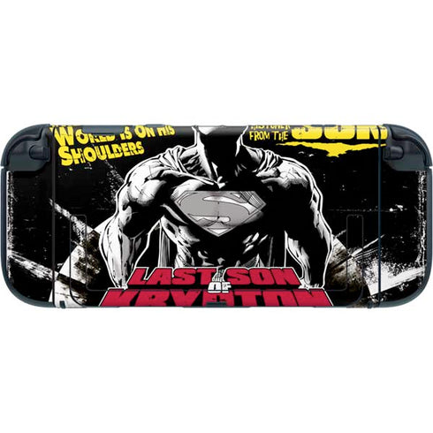 DC Comics Superman Last Son of Krypton Nintendo Switch 2 (2025) with Joy-Con Skin