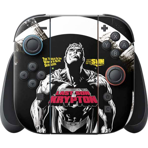 DC Comics Superman Last Son of Krypton Nintendo Skins
