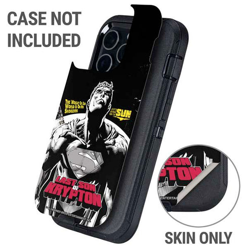 DC Comics Superman Last Son of Krypton Otterbox Defender iPhone Skin