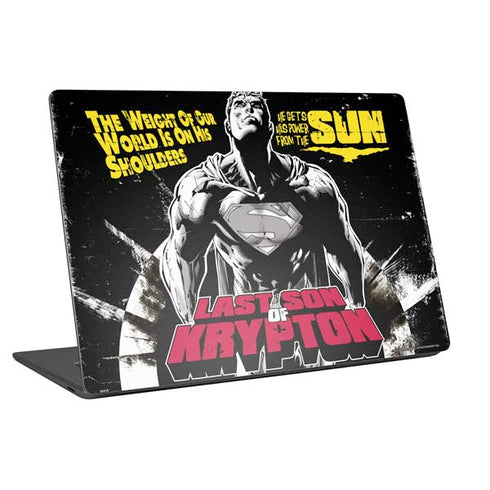 DC Comics Superman Last Son of Krypton Laptop Skins