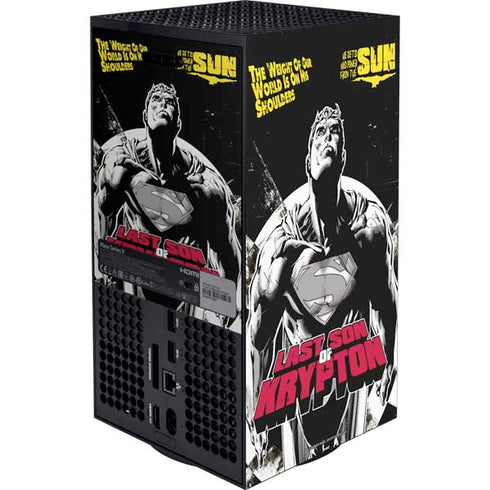 DC Comics Superman Last Son of Krypton Xbox Series X Bundle Skin
