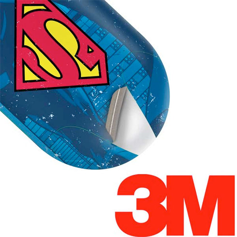 DC Comics Superman Logo Background Pattern Galaxy Buds Plus Skin