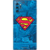 DC Comics Superman Logo Background Pattern Galaxy Note 10 Plus Skin