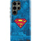 DC Comics Superman Logo Background Pattern Galaxy S23 Ultra Pro Case