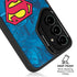 DC Comics Superman Logo Background Pattern Galaxy S25 Plus Kickstand Case