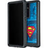 DC Comics Superman Logo Background Pattern Galaxy S24 Ultra Waterproof Case