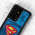 DC Comics Superman Logo Background Pattern Galaxy S24 Ultra Waterproof Case