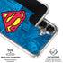 DC Comics Superman Logo Background Pattern Galaxy S26 Clear Case
