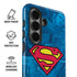 DC Comics Superman Logo Background Pattern Galaxy S26 Impact Case