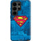 DC Comics Superman Logo Background Pattern Galaxy S26 Ultra Impact Case