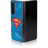 DC Comics Superman Logo Background Pattern Galaxy Z Fold5 5G Skin