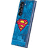 DC Comics Superman Logo Background Pattern Galaxy Z Fold6 Skin