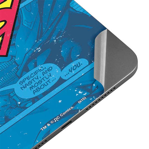DC Comics Superman Logo Background Pattern Apple iPad Mini Skin