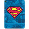 DC Comics Superman Logo Background Pattern Apple iPad Pro Skin
