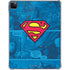 DC Comics Superman Logo Background Pattern iPad Pro 11in (2024) Clear Case