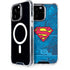 DC Comics Superman Logo Background Pattern iPhone Cases