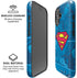 DC Comics Superman Logo Background Pattern iPhone 16 Plus Magsafe Impact Case
