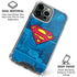 DC Comics Superman Logo Background Pattern iPhone 16 Pro Clear Case