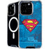 DC Comics Superman Logo Background Pattern iPhone 16 Pro Max MagSafe Case