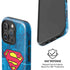 DC Comics Superman Logo Background Pattern iPhone 16 Pro Max Magsafe Impact Case
