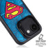 DC Comics Superman Logo Background Pattern iPhone 16e Kickstand Case