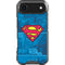 DC Comics Superman Logo Background Pattern iPhone 17 Air Clear Case