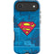DC Comics Superman Logo Background Pattern iPhone 17 Air Impact Case