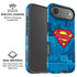 DC Comics Superman Logo Background Pattern iPhone 17 Air Magsafe Impact Case